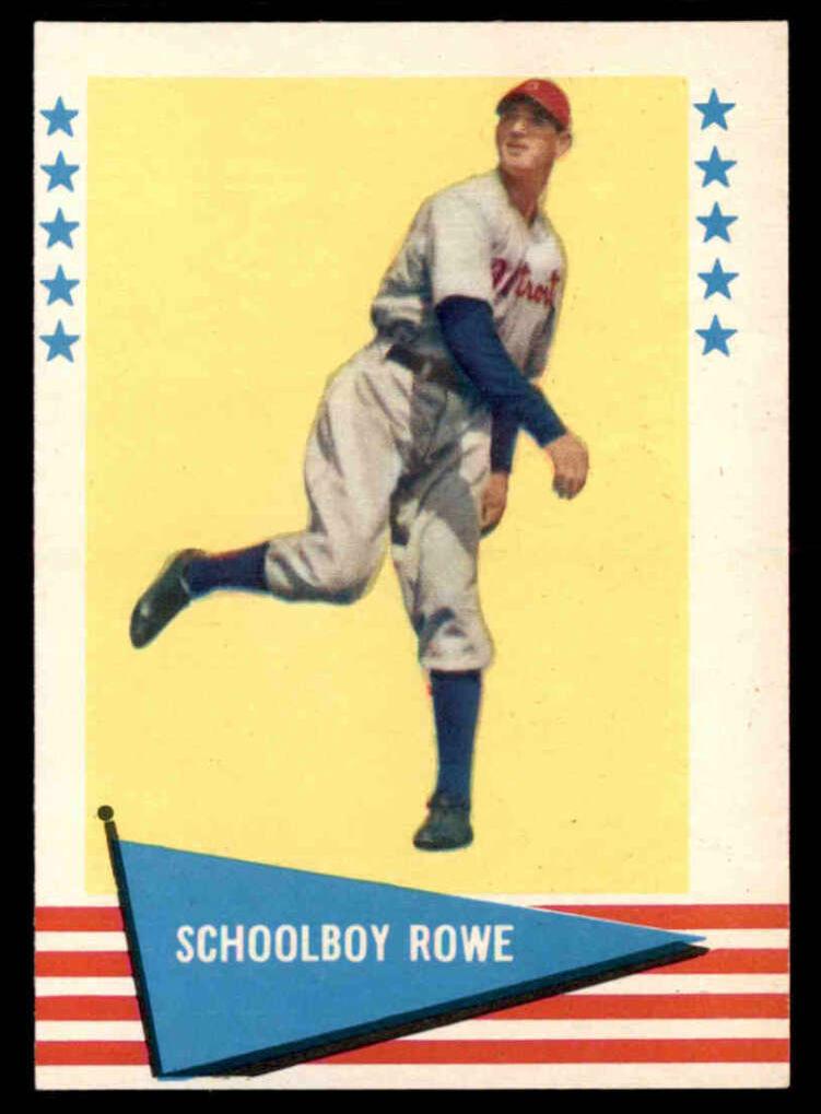 1961 Fleer Baseball Schoolboy Rowe #73 PSA 7.5