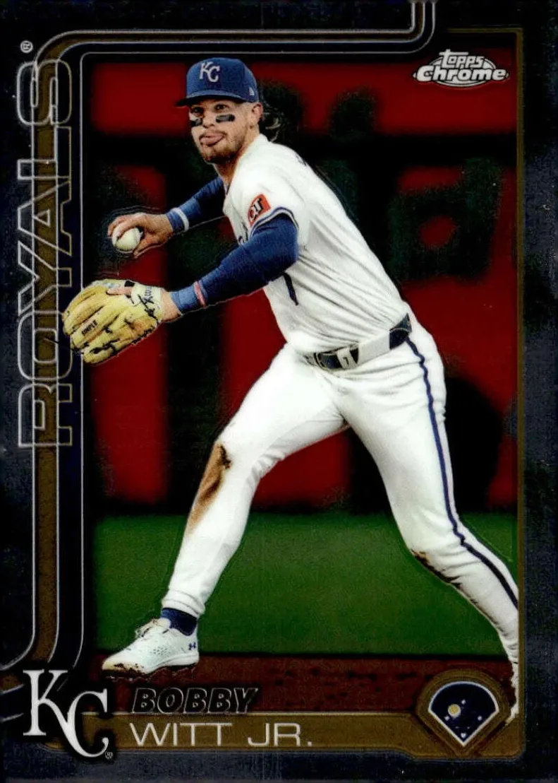 2025 Topps Chrome Baseball Bobby Witt Jr. #93 SGC 10