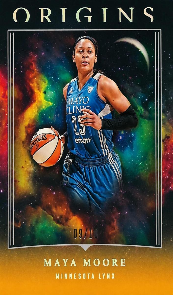 2024 Panini Origins WNBA Basketball Gold Maya Moore #64