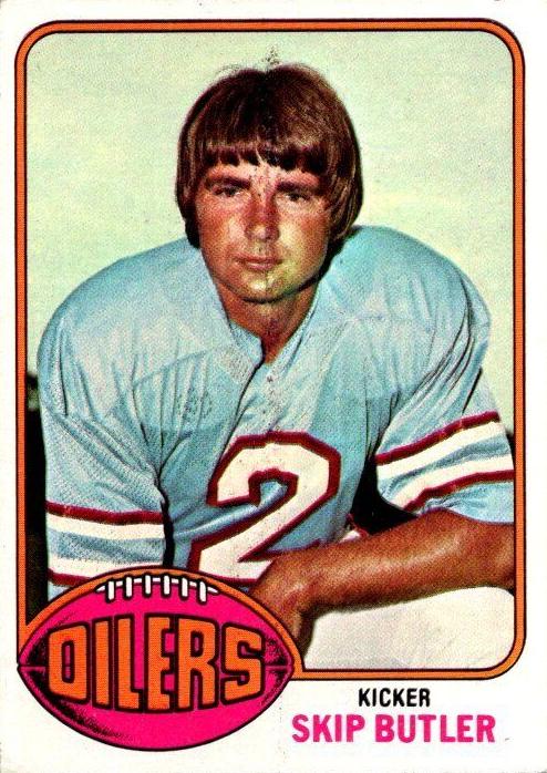 1976 Topps Football Skip Butler #406 PSA 10