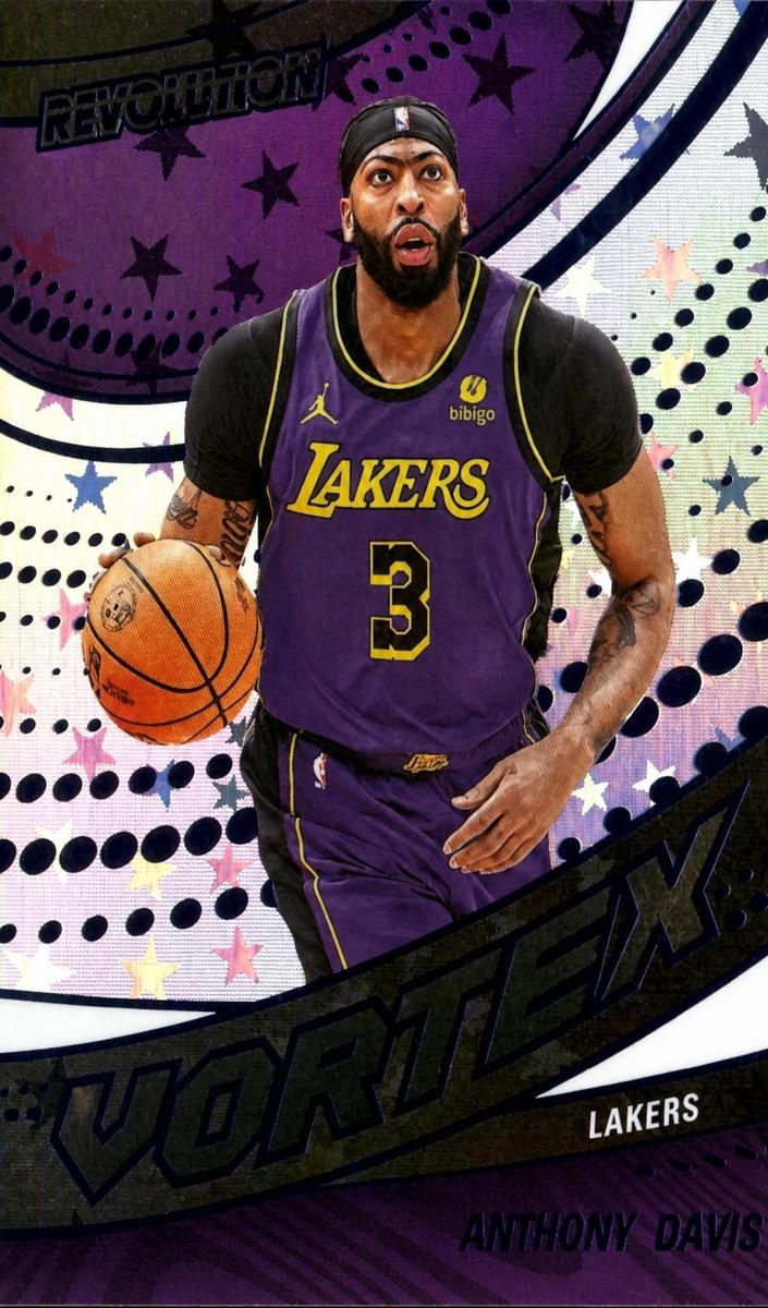 2024 Panini Revolution Basketball Blue Astro Anthony Davis #15