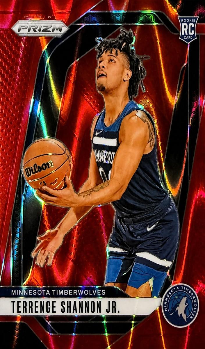 2024 Panini Prizm Basketball Red Seismic Terrence Shannon Jr. #224