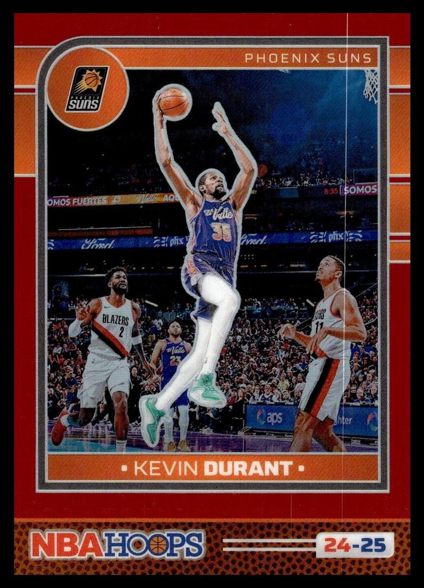 2024 Panini Hoops Basketball Premium Red Kevin Durant #173