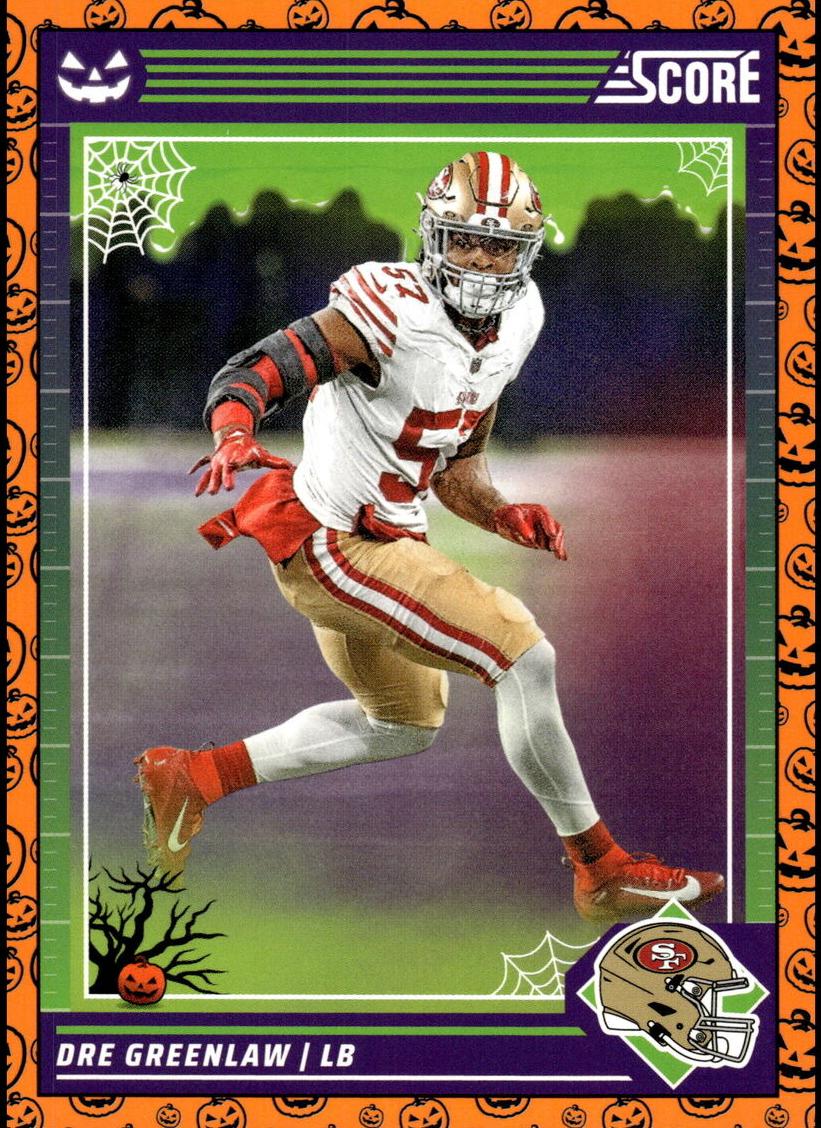 2024 Panini Score-a-Treat Football Pumpkin Dre Greenlaw #250