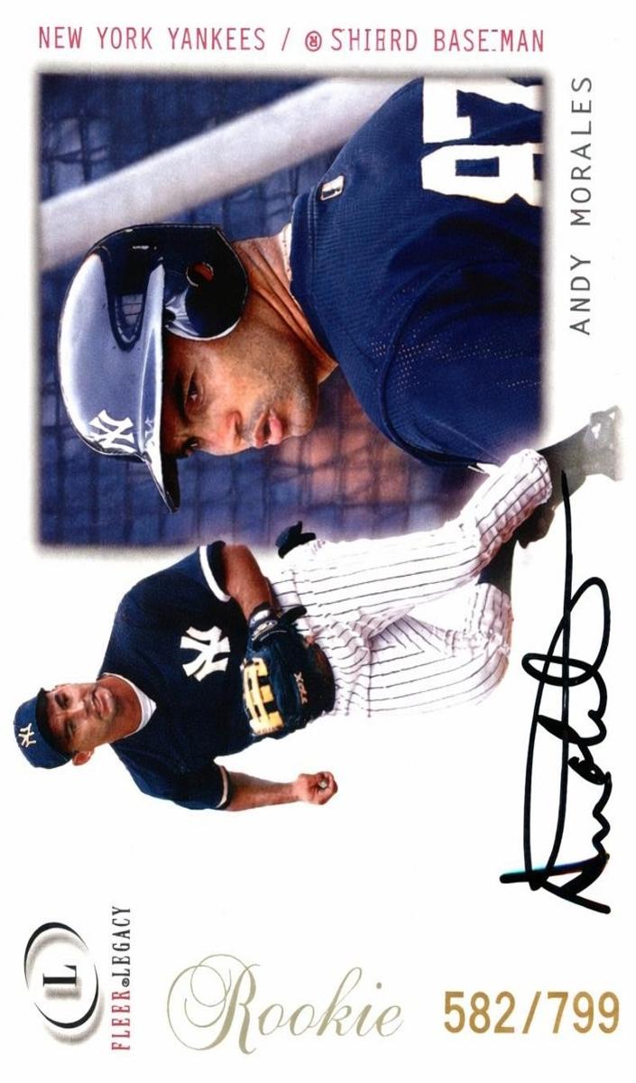 2001 Fleer Legacy Baseball Andy Morales #92