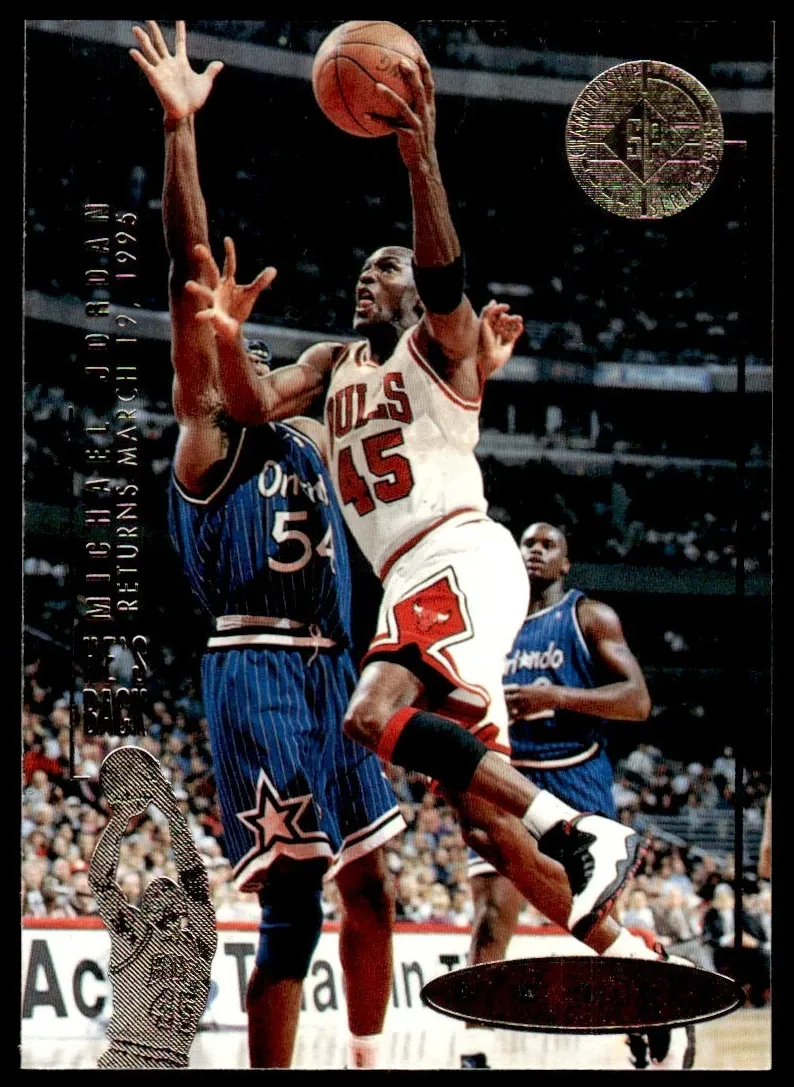 1995 SP Basketball Michael Jordan #41 PSA 9
