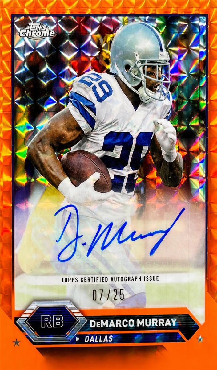 2023 Topps Composite Football Geometric Orange DeMarco Murray #TCA-DMU