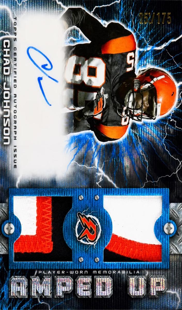 2023 Topps Composite Football Blue Surge Patch Chad Johnson #RAUPA-CJ