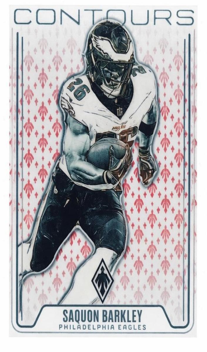2024 Panini Phoenix Football Red Saquon Barkley #CON-SBY