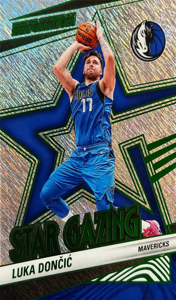2024 Panini Revolution Basketball Green Storm Luka Doncic #9