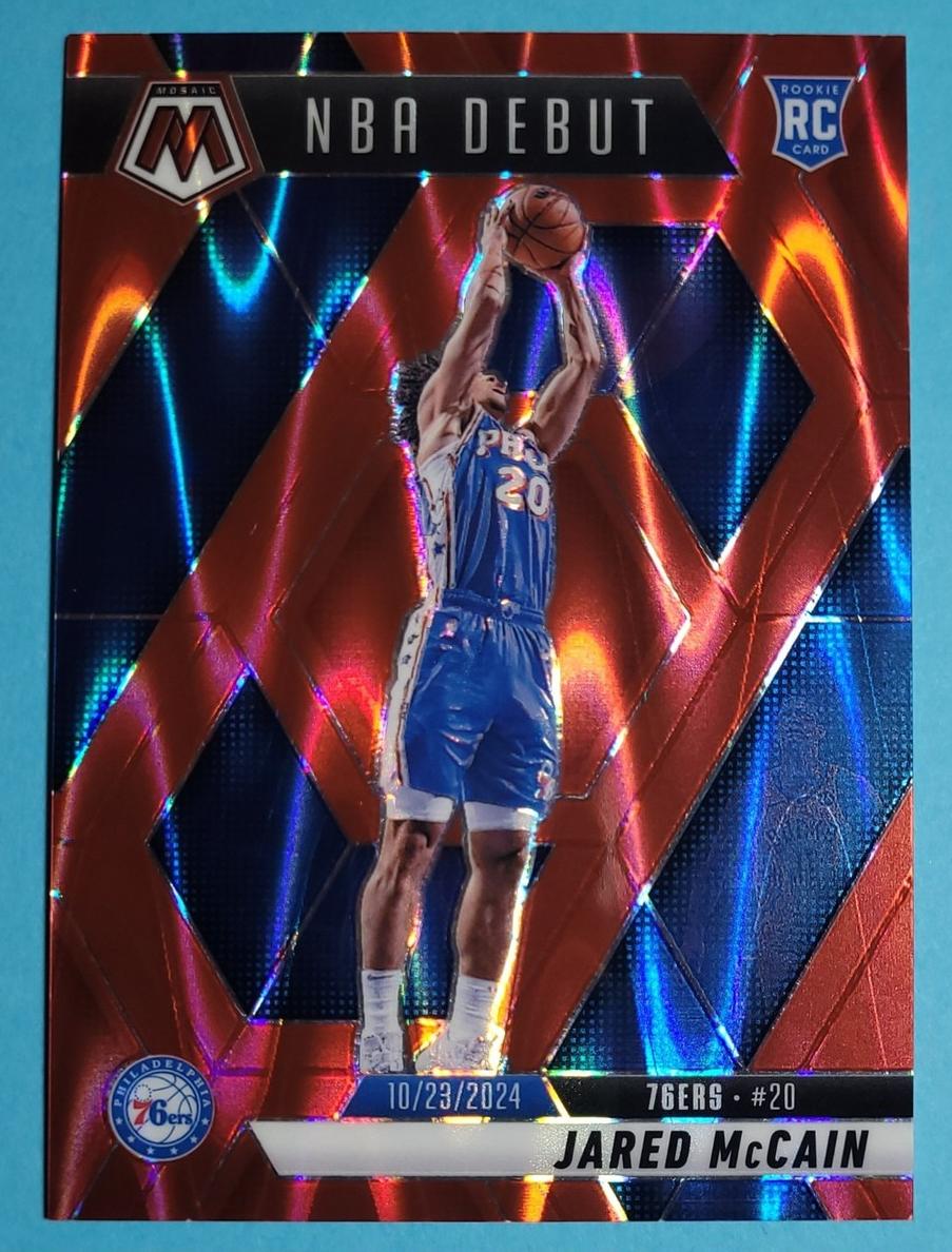 2024 Panini Mosaic Basketball Red Seismic Jared McCain #263