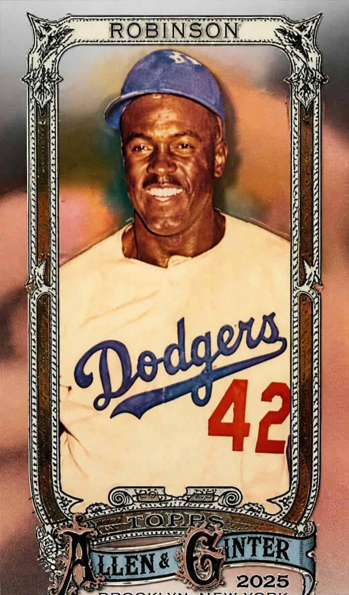 2025 Topps Allen & Ginter Baseball Jackie Robinson #31