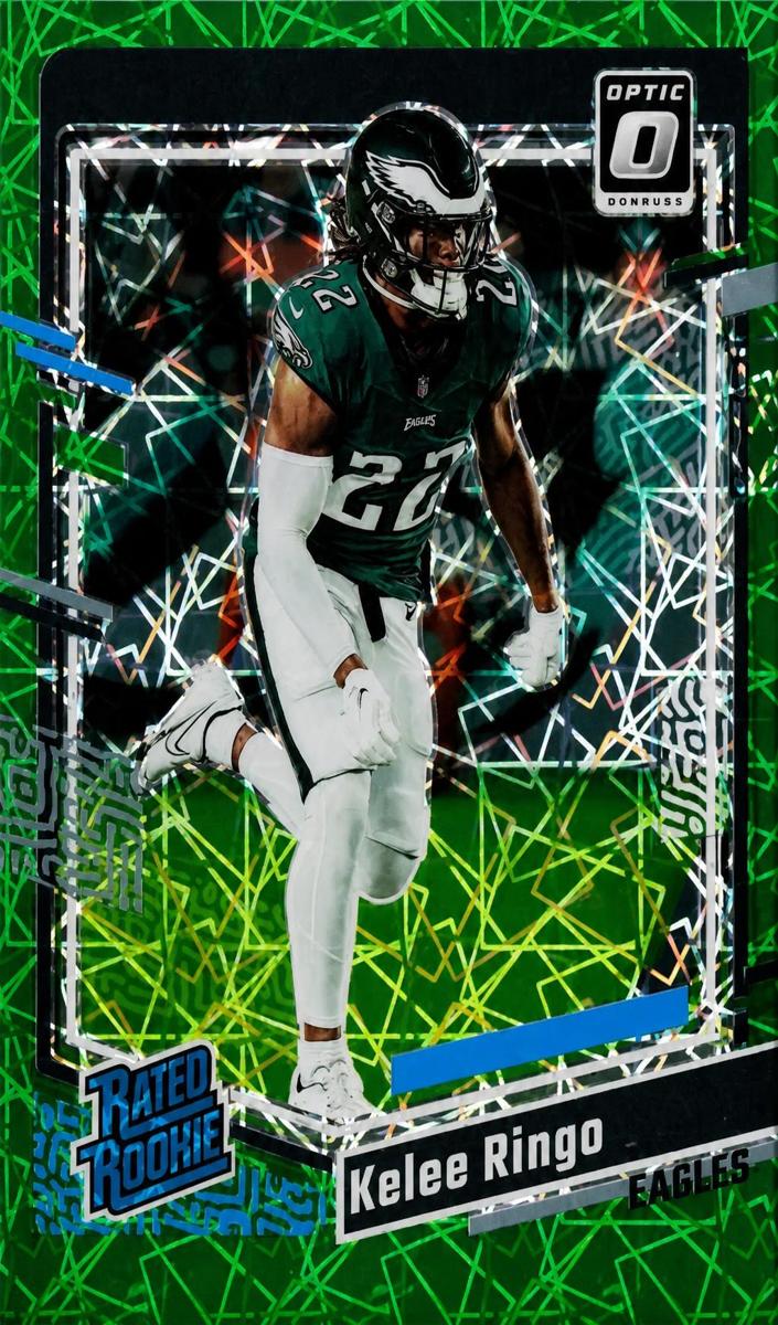 2023 Donruss Optic Football Green Velocity Kelee Ringo #282