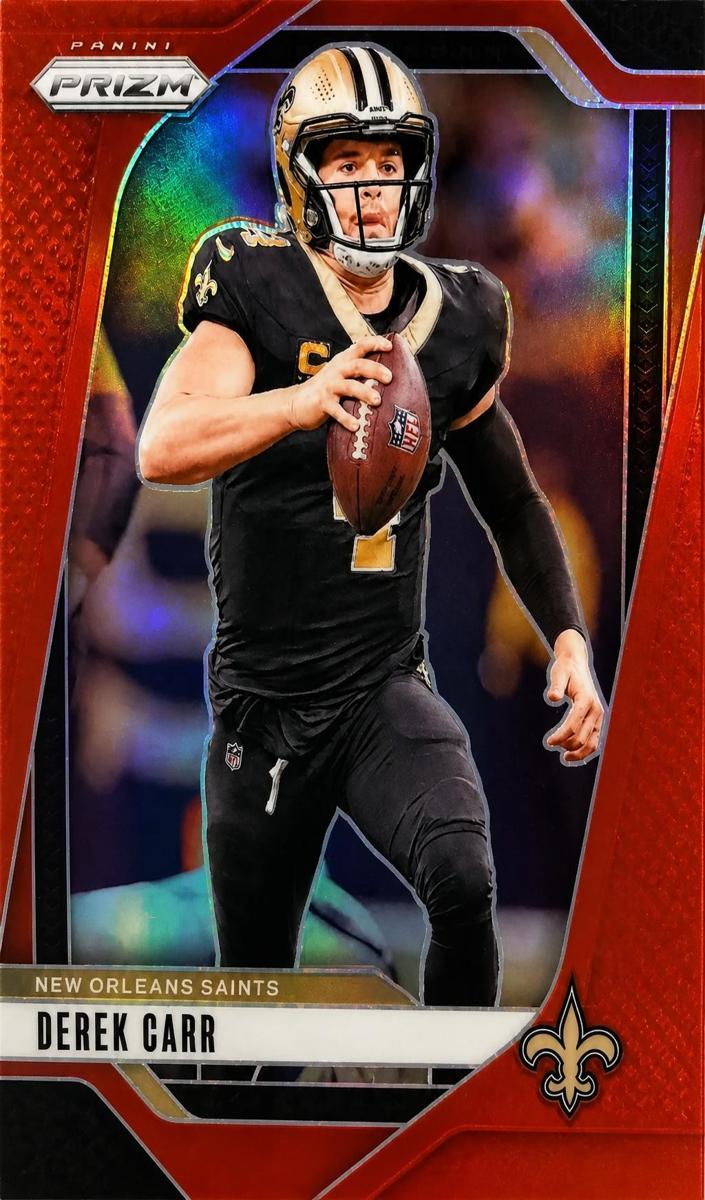 2024 Panini Prizm Football Red Derek Carr #203