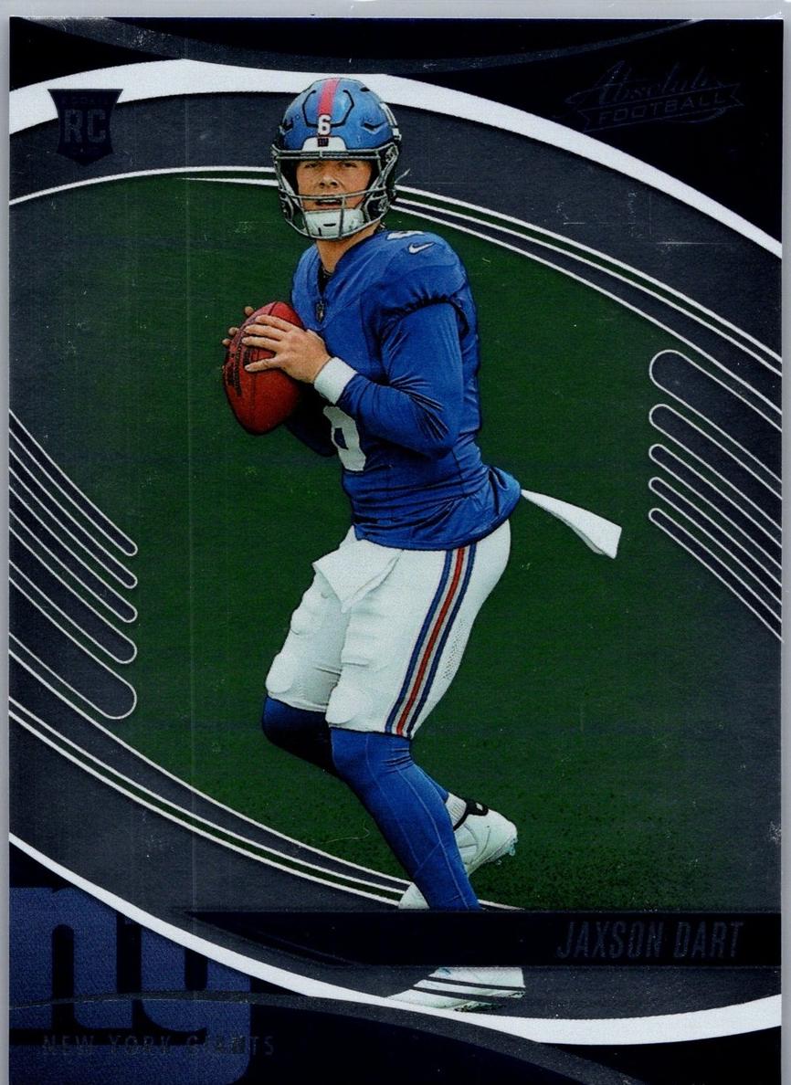 2025 Panini Absolute Football Blue Jaxson Dart #137