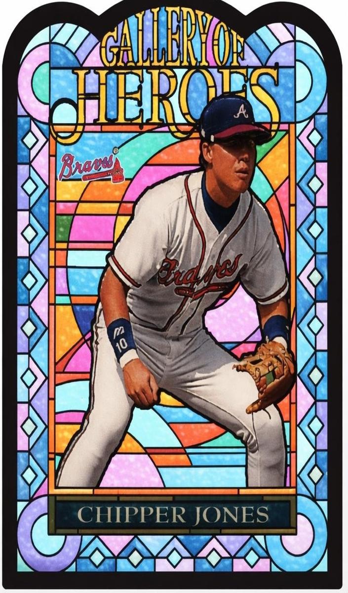 1997 Topps Gallery Baseball Chipper Jones #GH2
