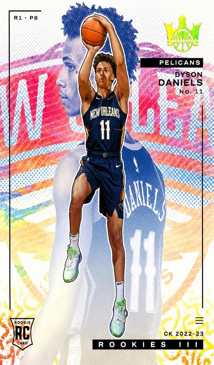 2022 Panini Court Kings Basketball Dyson Daniels #154 PSA 10