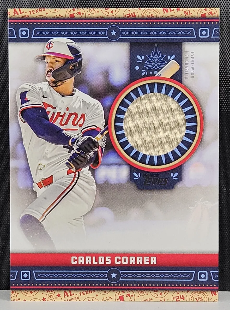 2024 Topps Update Baseball Carlos Correa #ASR-CC