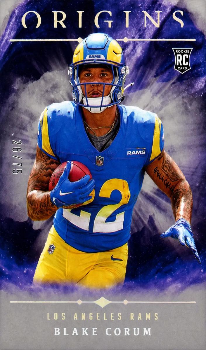 2024 Panini Origins Football Silver Blake Corum #110