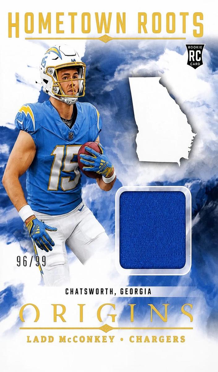 2024 Panini Origins Football Ladd McConkey #HRO-LMC
