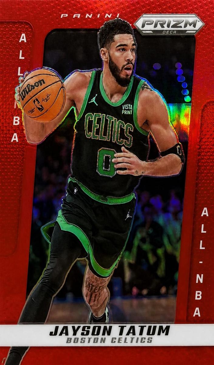 2024 Panini Prizm Deca Basketball Red Jayson Tatum #275