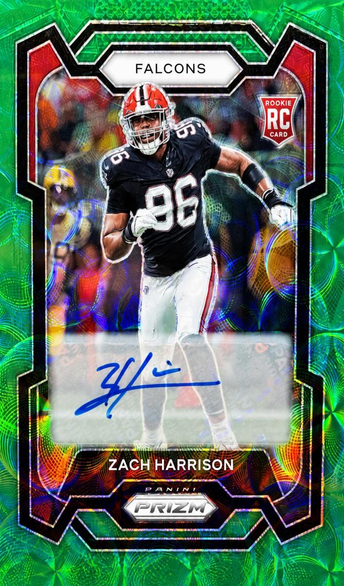 2023 Panini Prizm Football Green Scope Zach Harrison #306