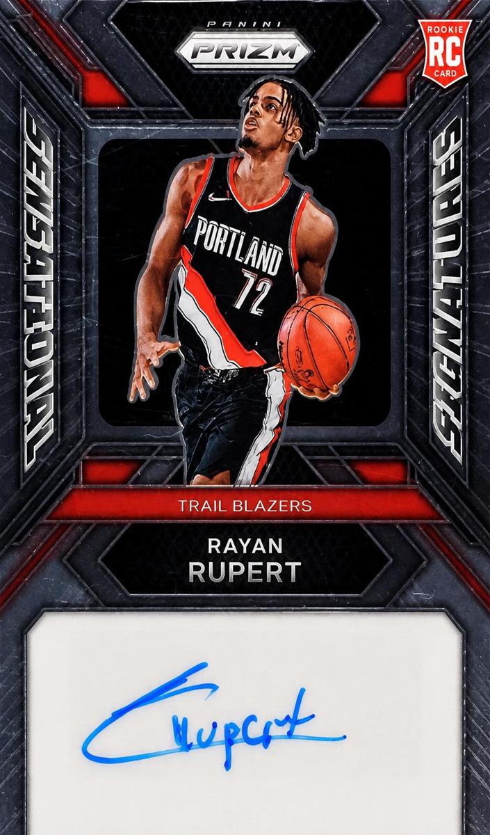 2023 Panini Prizm Basketball Rayan Rupert #SS-RR PSA 10