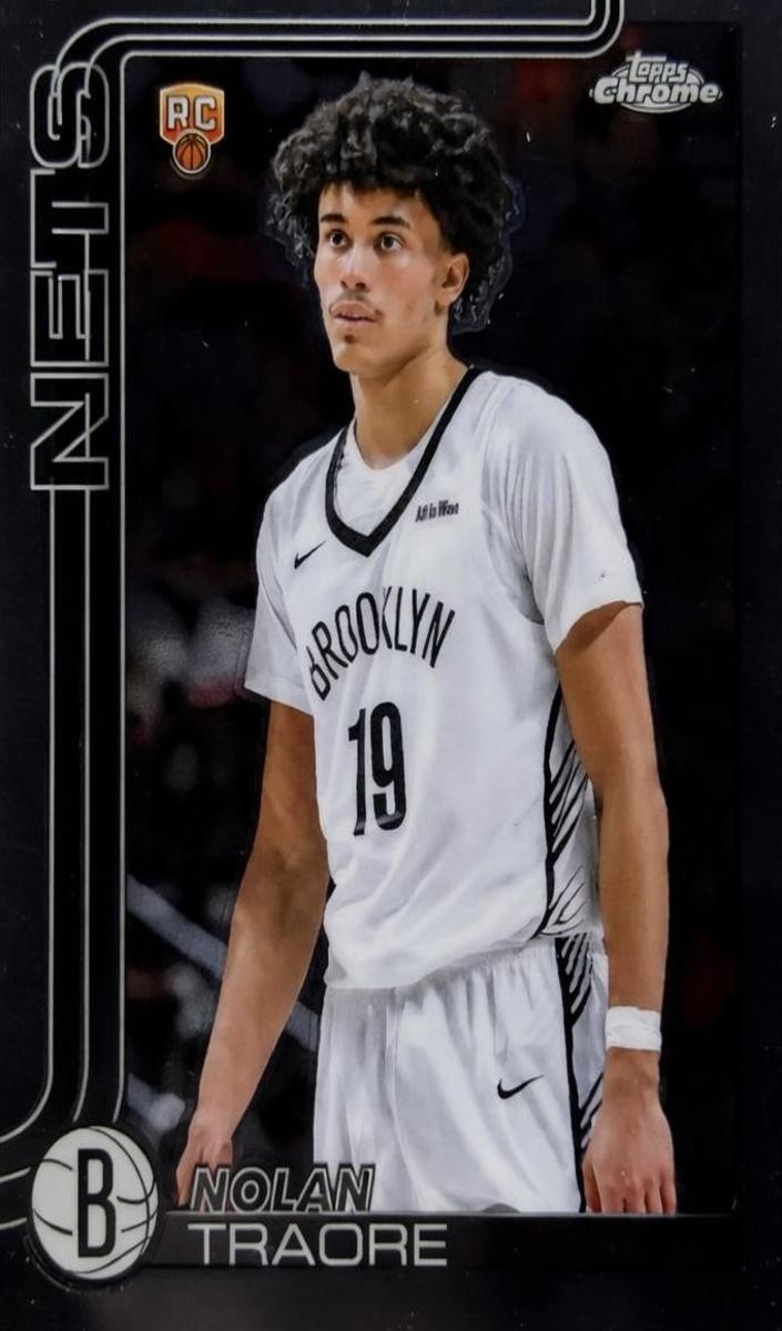 2025 Topps Chrome Basketball Nolan Traore #269