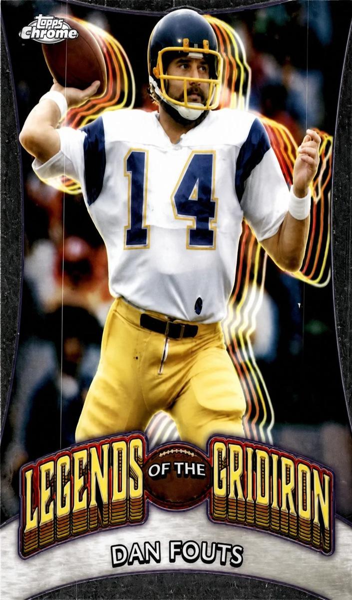 2024 Topps Chrome Football Dan Fouts #LOG-9