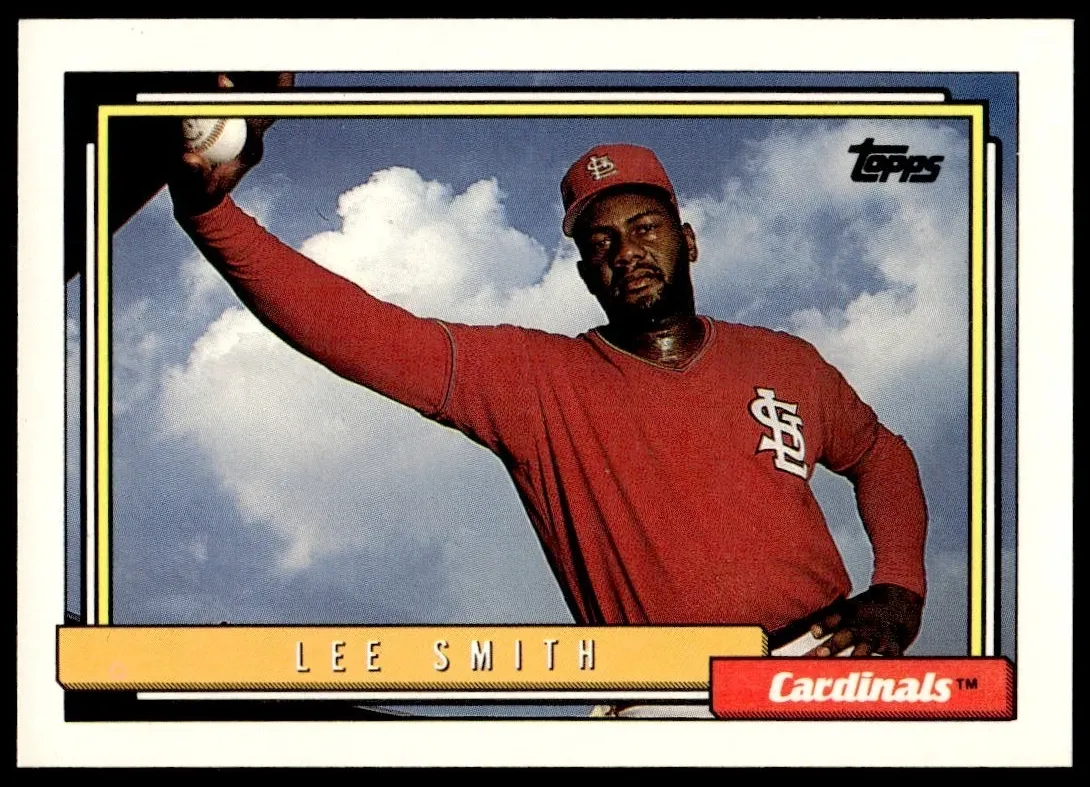 1992 Topps Baseball Lee Smith #565 PSA 10