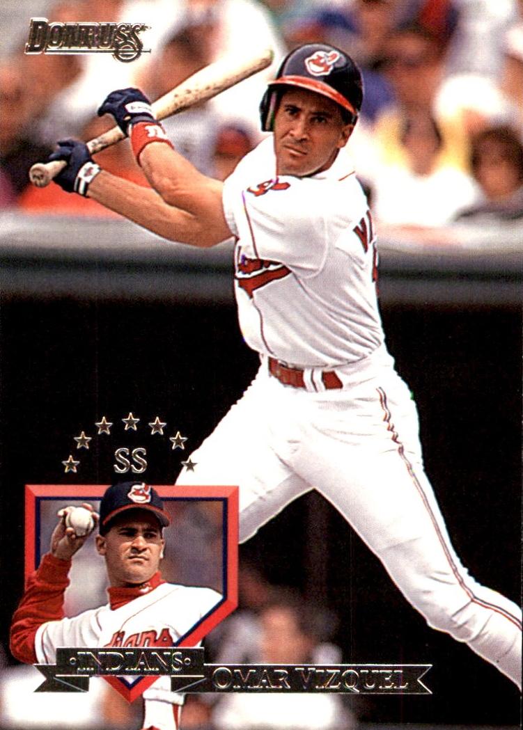 1995 Donruss Baseball Omar Vizquel #36