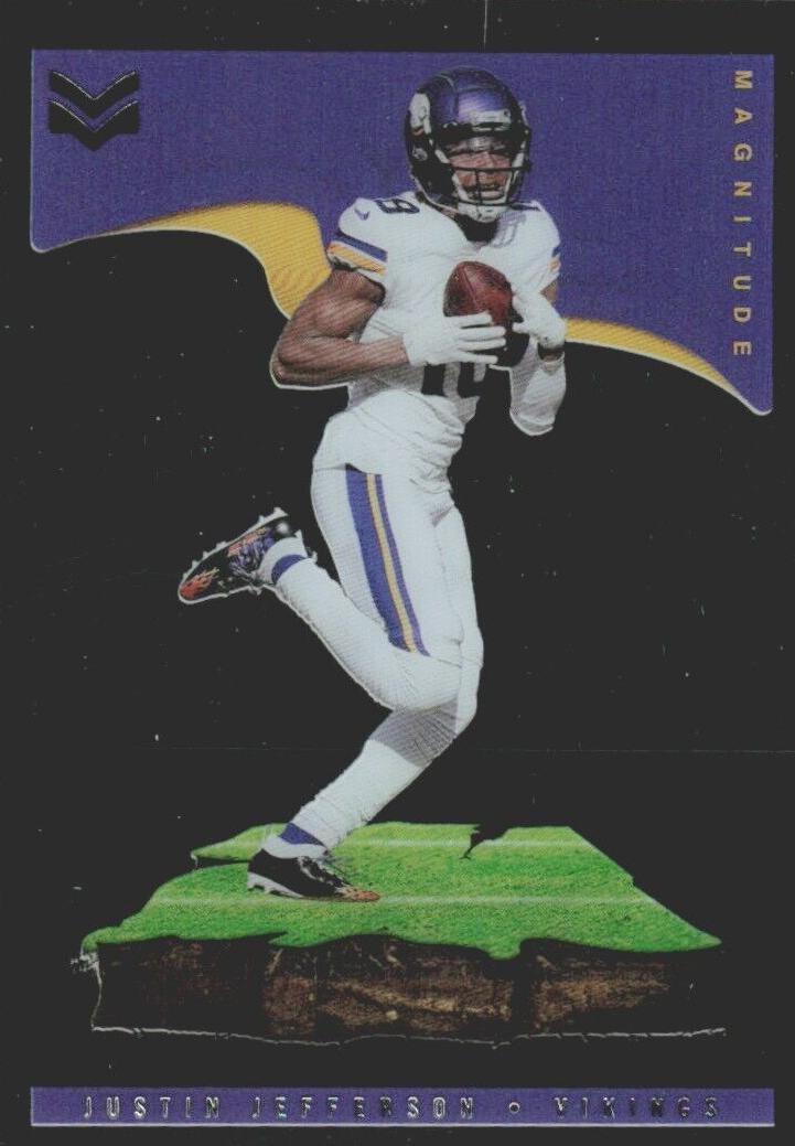 2021 Panini Chronicles Football Justin Jefferson #MAG-29 SGC 9.5