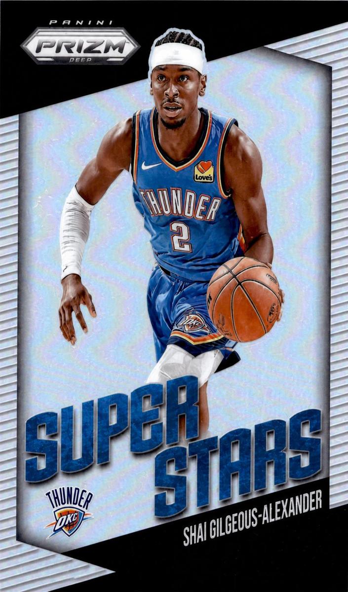 2024 Panini Prizm Deca Basketball Silver Shai Gilgeous-Alexander #8