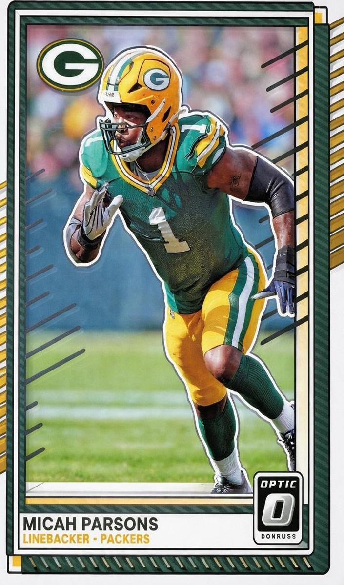2025 Donruss Optic Football Green Micah Parsons #85