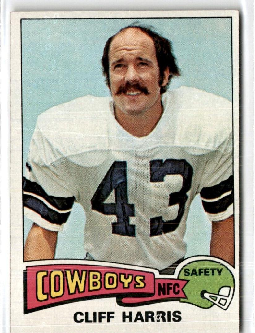 1975 Topps Football Cliff Harris #490