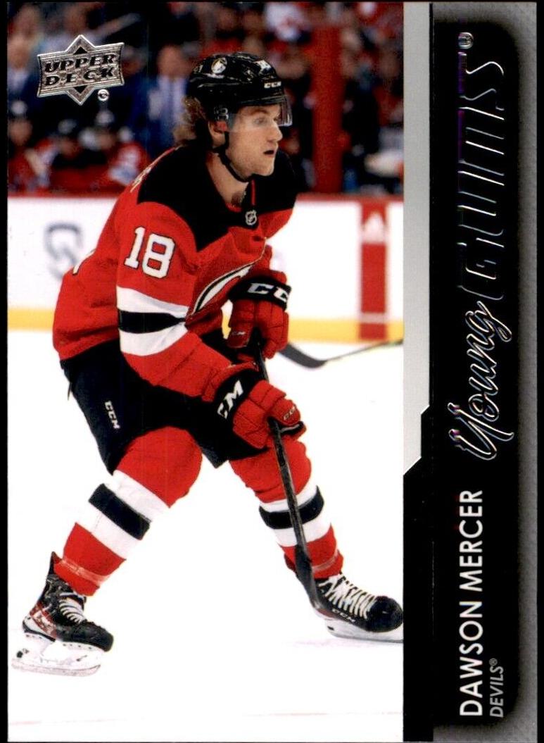 2021 Upper Deck Hockey Dawson Mercer #459