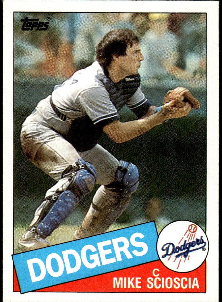 1985 Topps Baseball Mike Scioscia #549 PSA 10