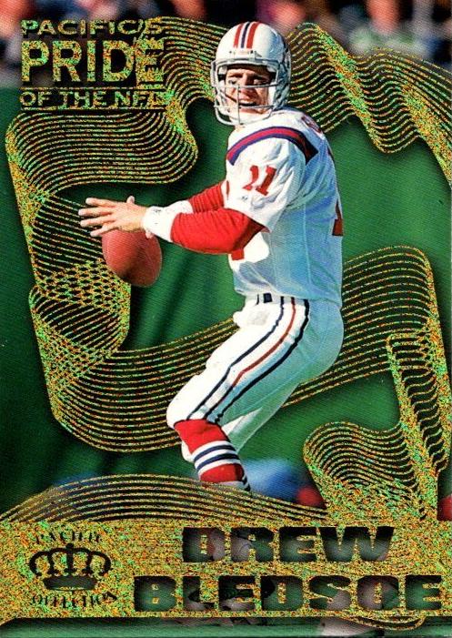 1995 Pacific Crown Royale Football Drew Bledsoe #PN-19
