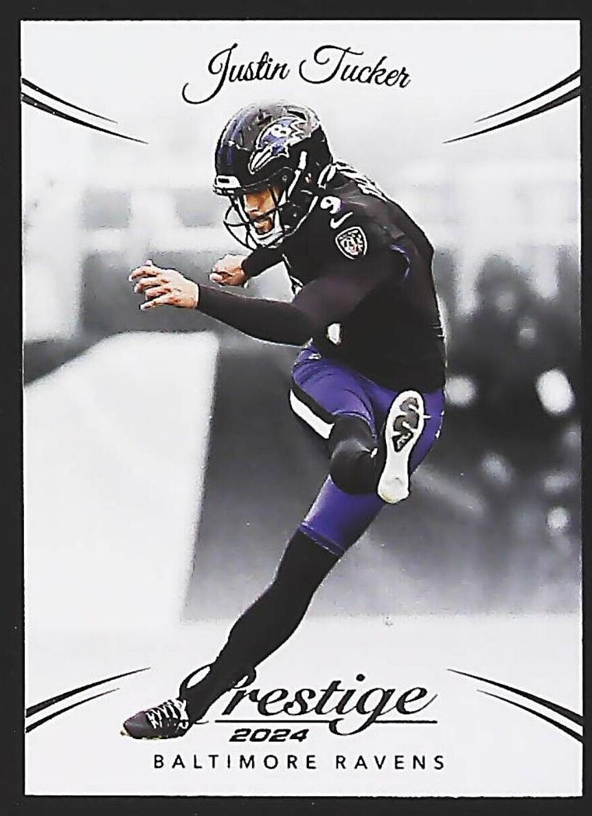 2024 Panini Prestige Football Justin Tucker #27