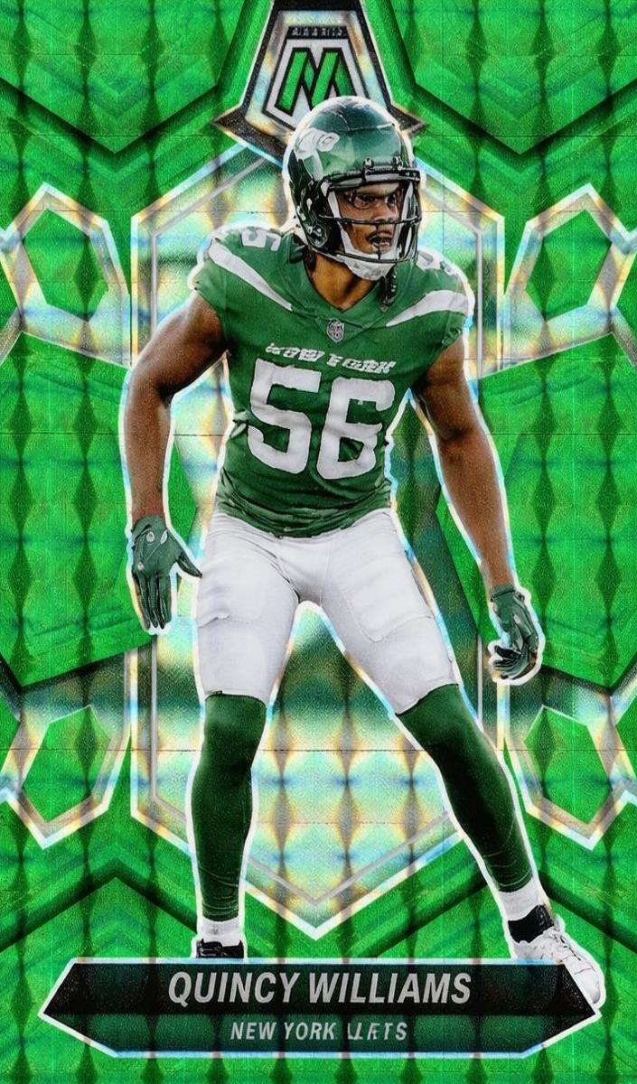 2024 Panini Mosaic Football Green Quincy Williams #174