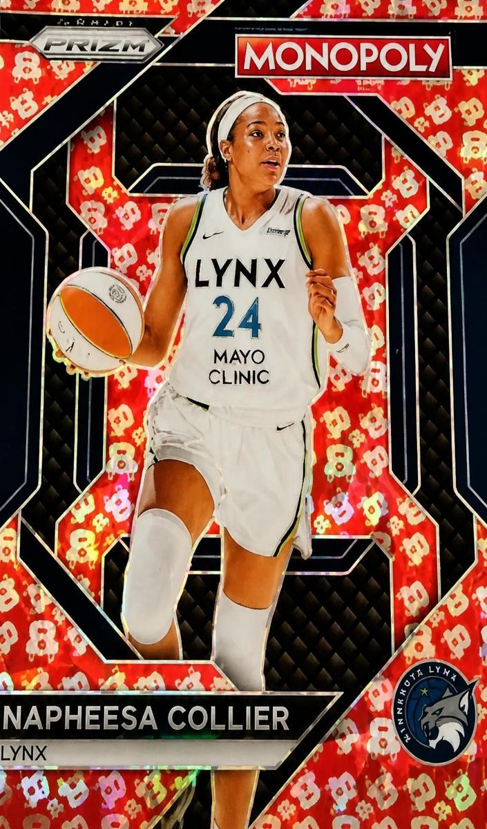 2024 Panini Prizm Monopoly WNBA Basketball Free Parking Napheesa Collier #WNBA9 PSA 9