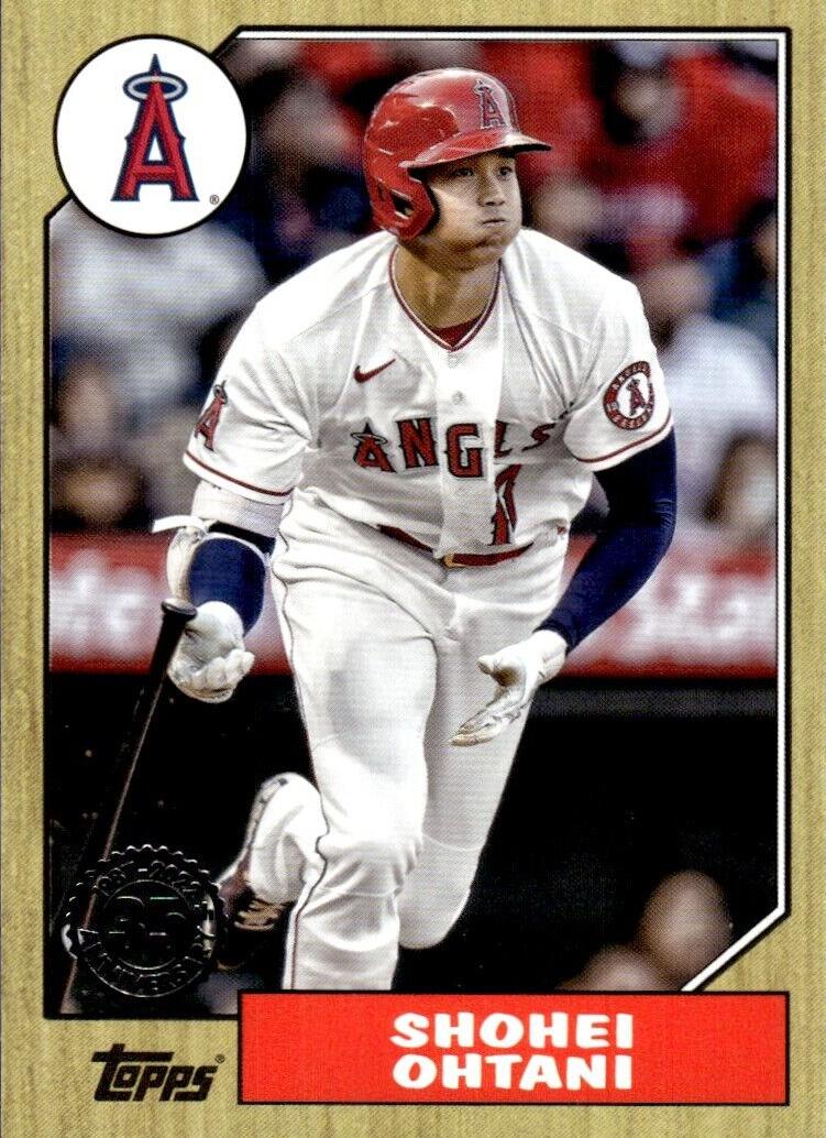 2022 Topps Update Baseball Shohei Ohtani #87TBU-5 PSA 9
