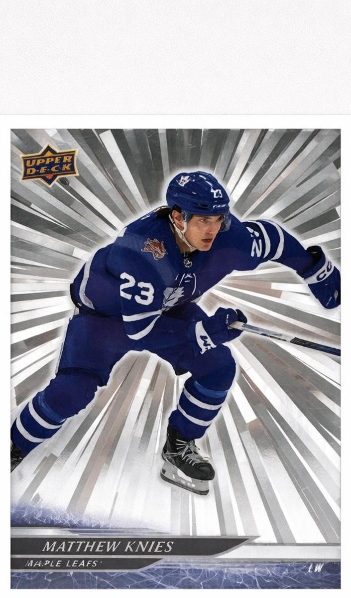 2024 Upper Deck Hockey Outburst Silver Matthew Knies #171