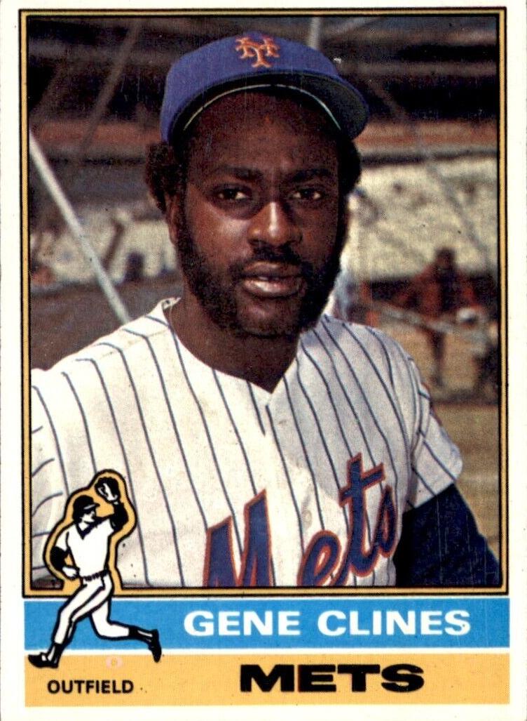 1976 Topps Baseball Gene Clines #417 PSA 9