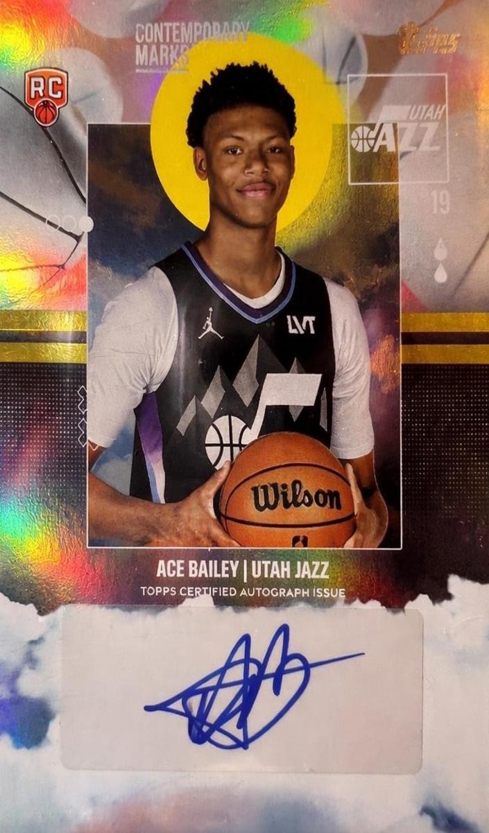 2025 Topps Basketball Rainbow Foilboard Ace Bailey #CM-AB