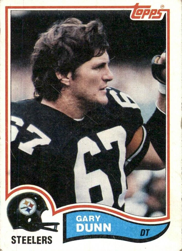 1982 Topps Football Gary Dunn #209