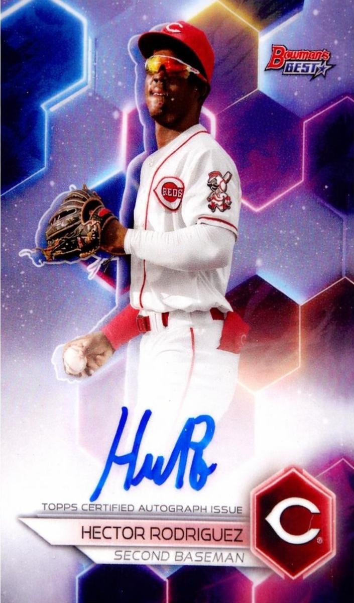 2023 Bowman's Best Baseball Refractor Hector Rodriguez #B23-HR