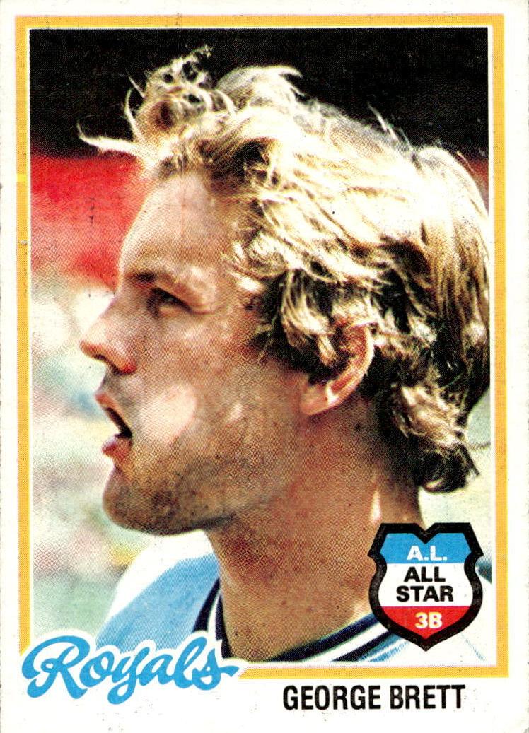 1978 Topps Baseball George Brett #100 PSA 9