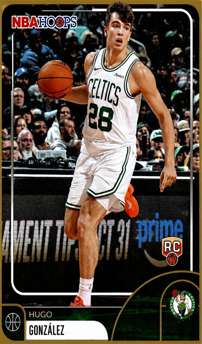 2025 Topps NBA Hoops Basketball Hugo Gonzalez #72