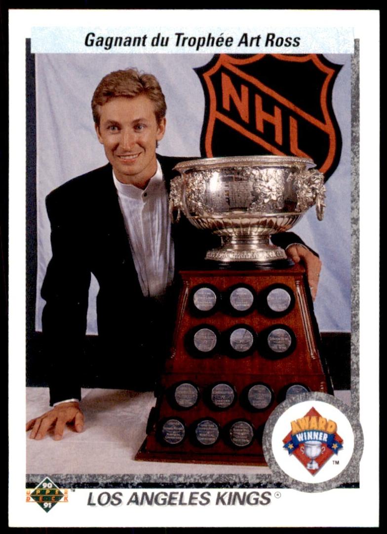 1990 Upper Deck Hockey Wayne Gretzky #205 PSA 7